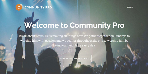 Community Pro Theme